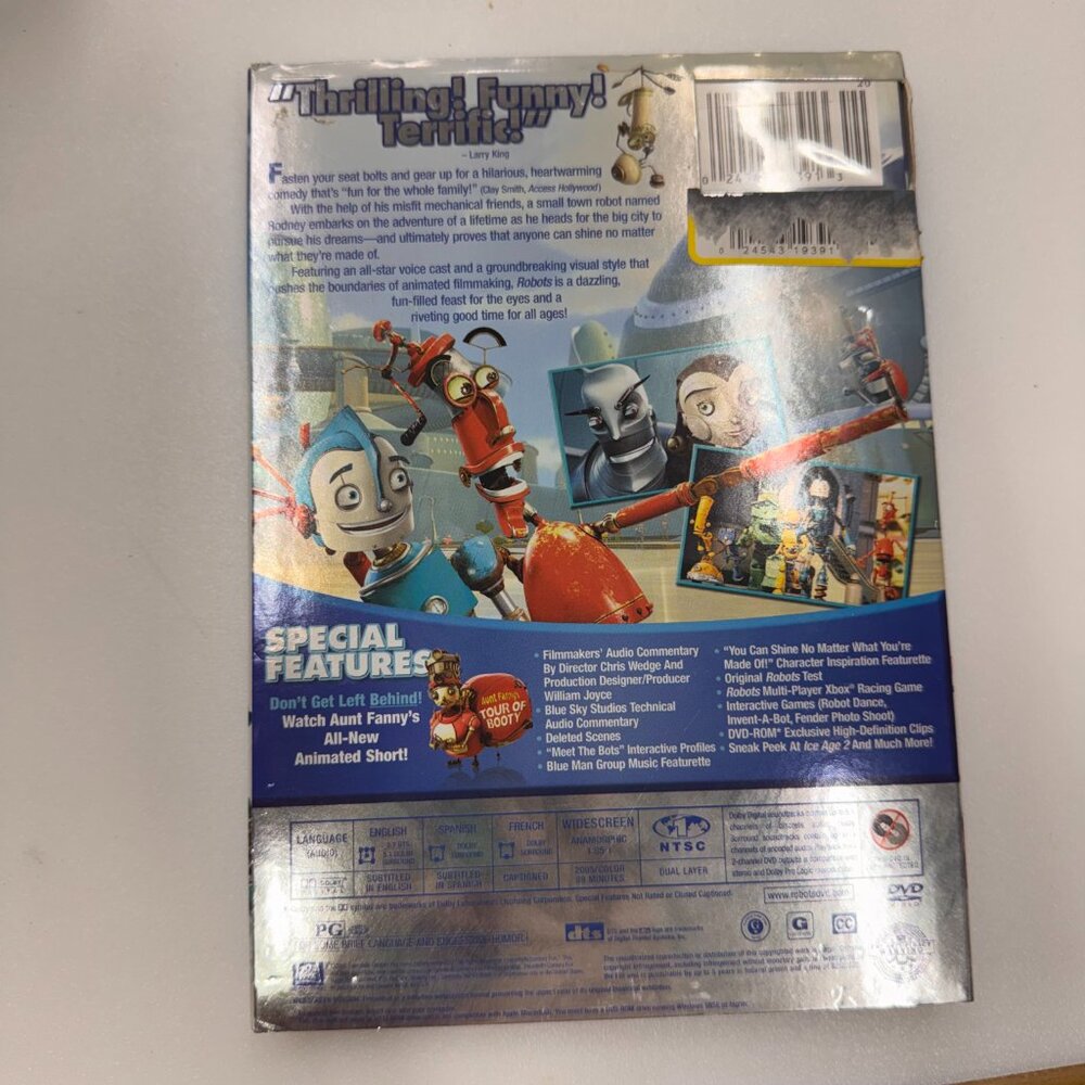 Robots [DVD] Disc Tested, Working - Picture 2 of 4